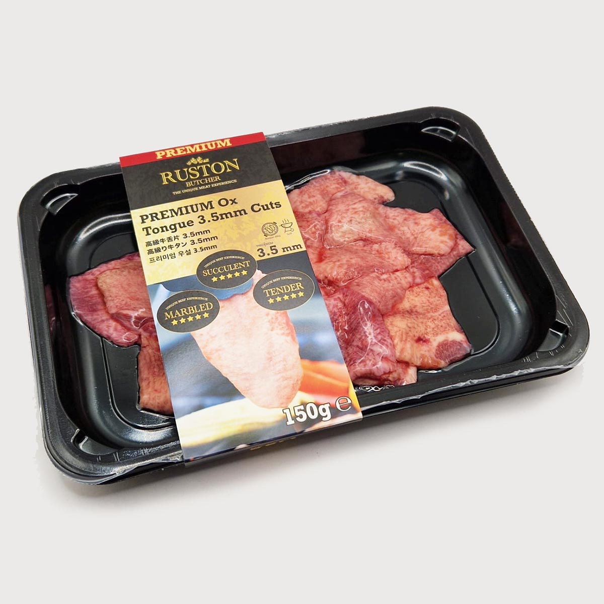 PREMIUM Ox Tongue BBQ Slices 150g