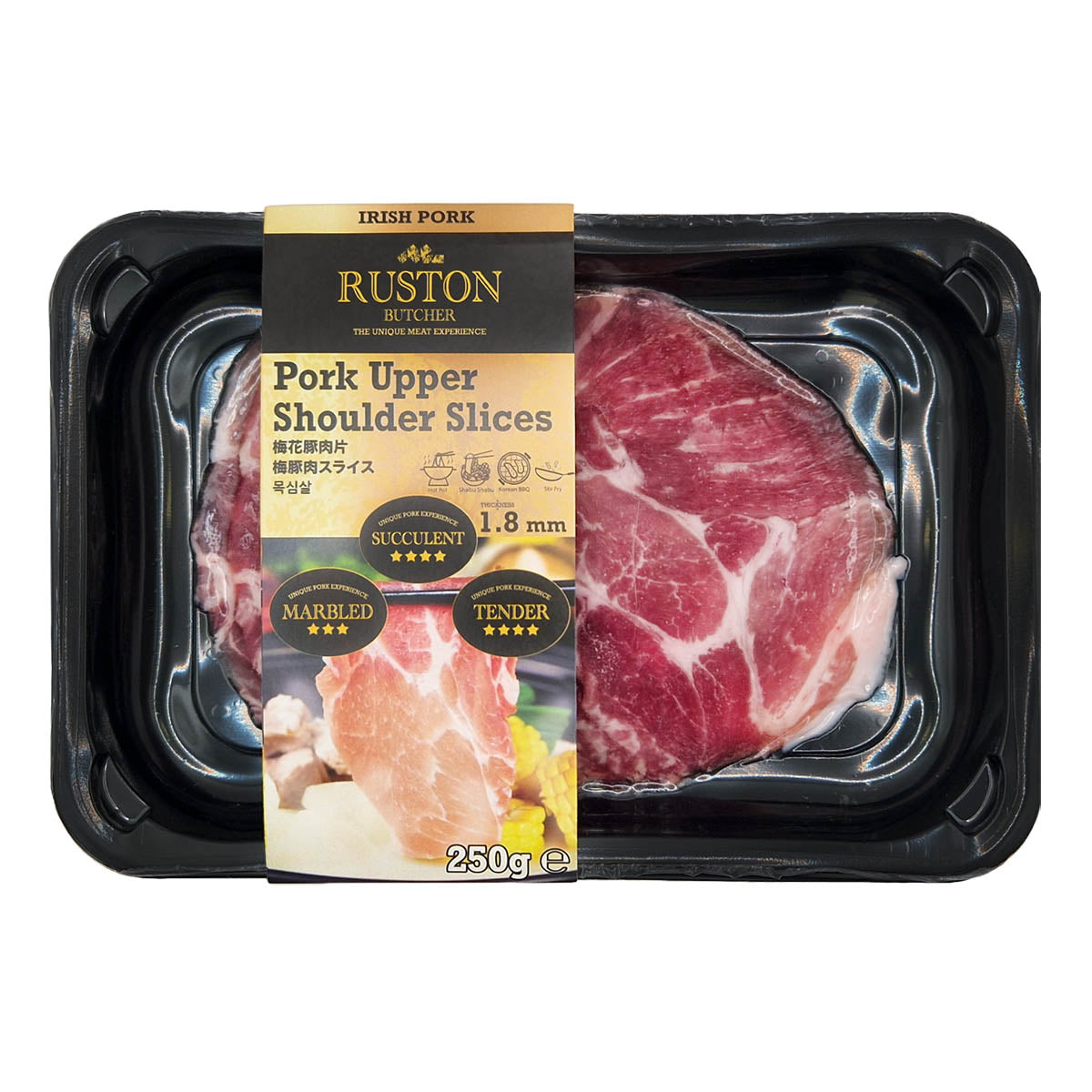 Original Pork Upper Shoulder Slices 250g